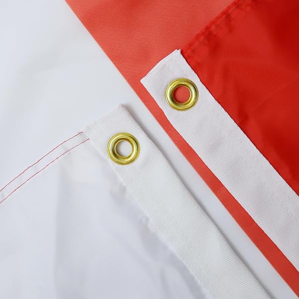 BANDIERA MONACO 150x90cm - GRAN BANDIERA MONEGASCA 90 x 150 cm Poliestere leggero - Bandiere - AZ FLAG - 2