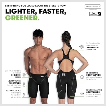 Arena Men's Racing Jammer Powerskin St Next Limited Edition Competition Swim Tech Suit Swim Trunks (Pack of 1)