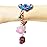 LUV HER Lilo and Stitch 7 Bracelet with Metal Charms - Disney Stitch - Ages 3+
