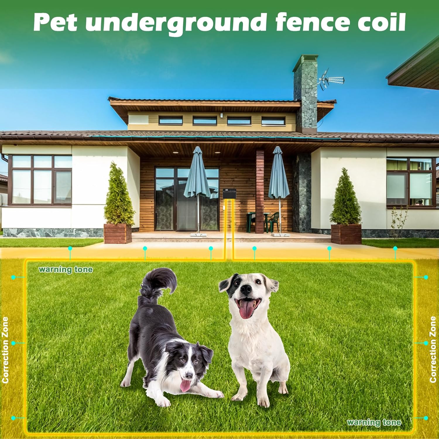 Underground Dog Fence Wire - Boundary 500 Feet Compatible for Pet System Wireless,Electric Dog Boundary Wire for Pet Safety Training Extends The Boundaries of Your Fence