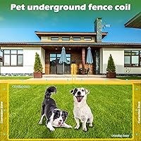 Vista 2 de Boundary Wire - Valla eléctrica para perros, calibre 21, 500 pies, alambre subterráneo para perros, extra o reemplazos para extender tu límite