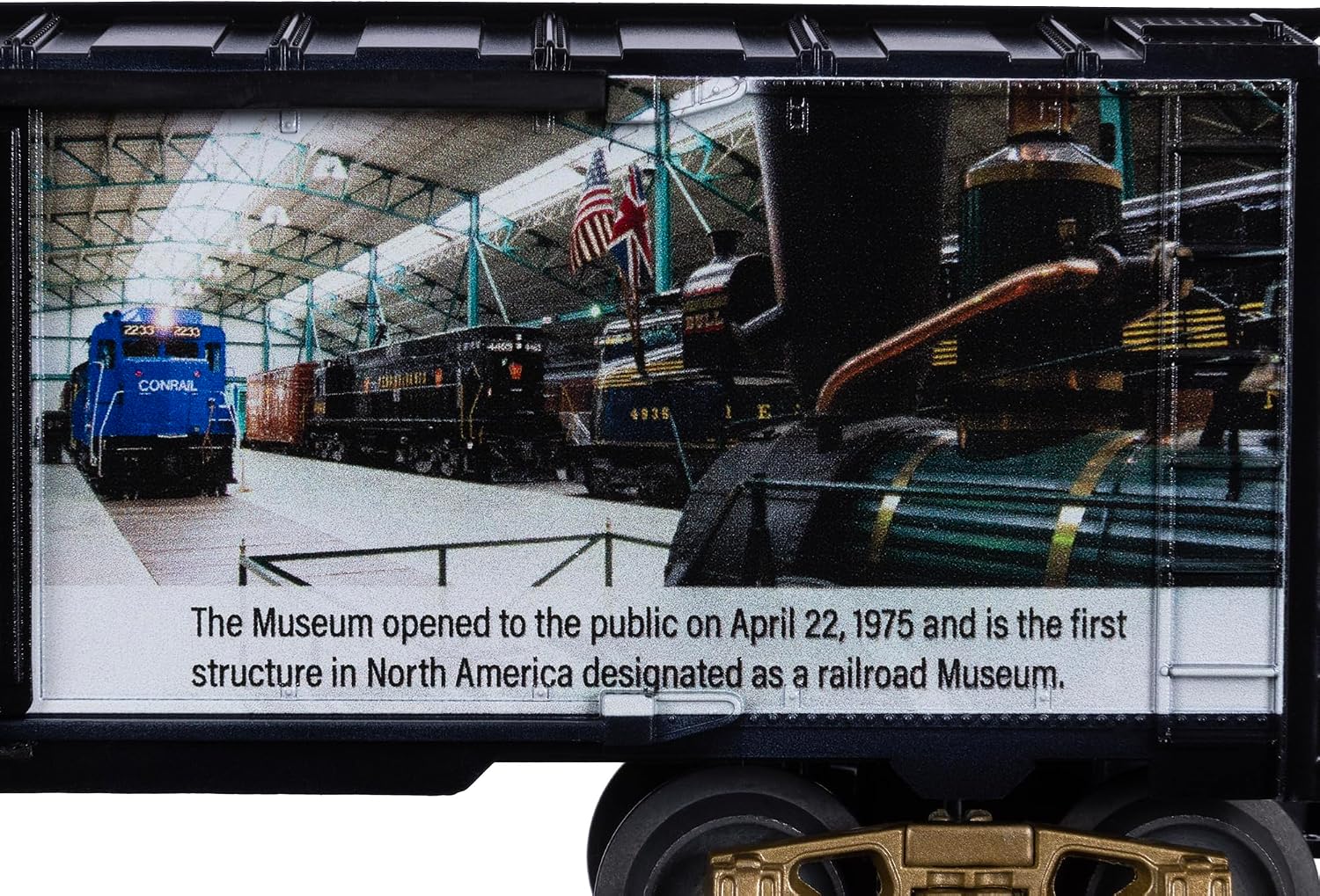 Lionel Railroad Museum of Pennsylvania 50th Anniversary MUSA O Gauge Model Train Boxcar