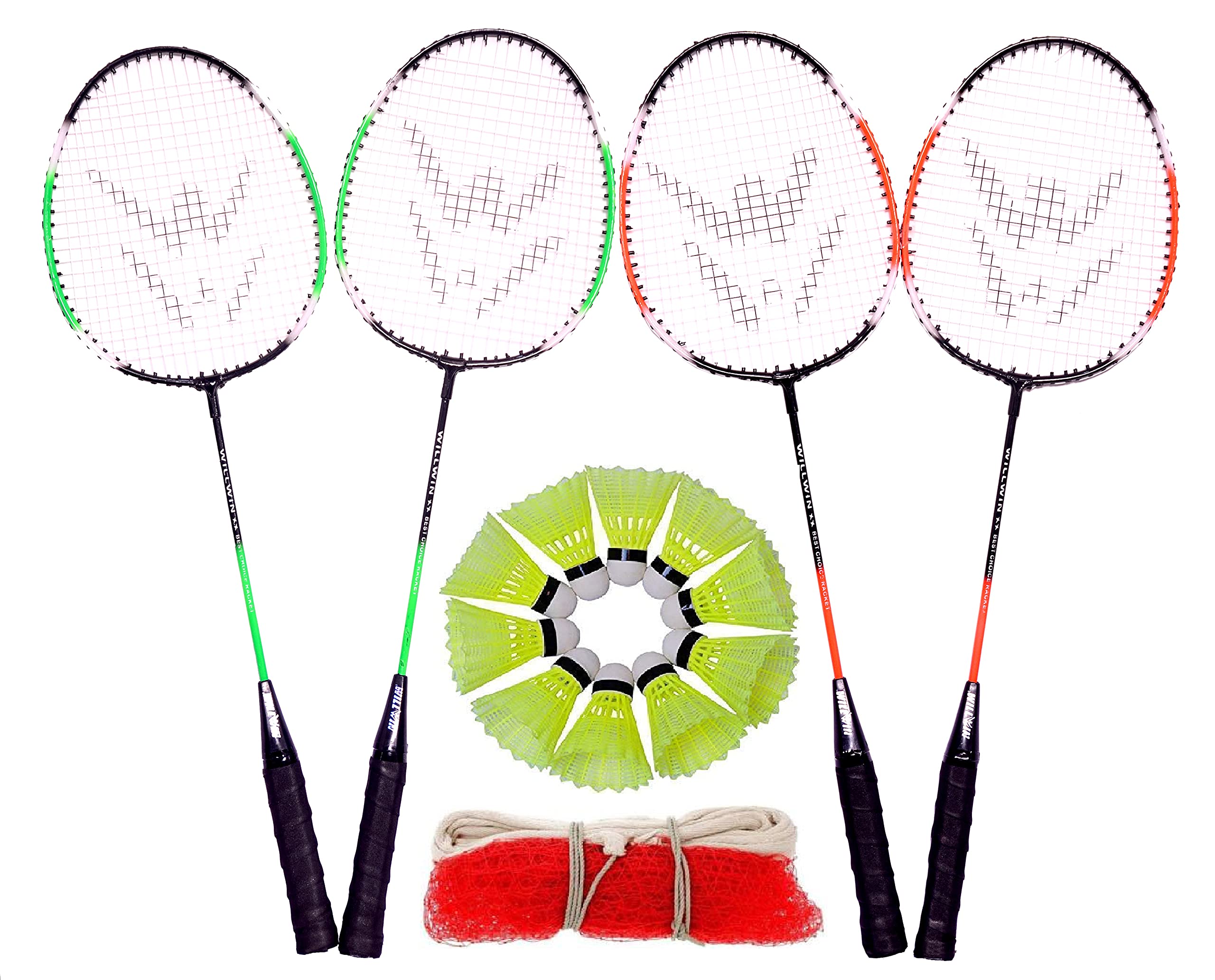 See full amazon price history chart for Shivgan WILLWIN XUV100 Super Combo Badminton Set of 4 Racket and 10 Naylon Shuttle Cock with Naylon Net, Multicolour Shivgan WILLWIN XUV100 Super Combo Badminton Set of 4 Racket and 10 Naylon Shuttle Cock with Naylon Net, Multicolour (B09DYTXN5L) Amazon Price History, Amazon Price Tracker
