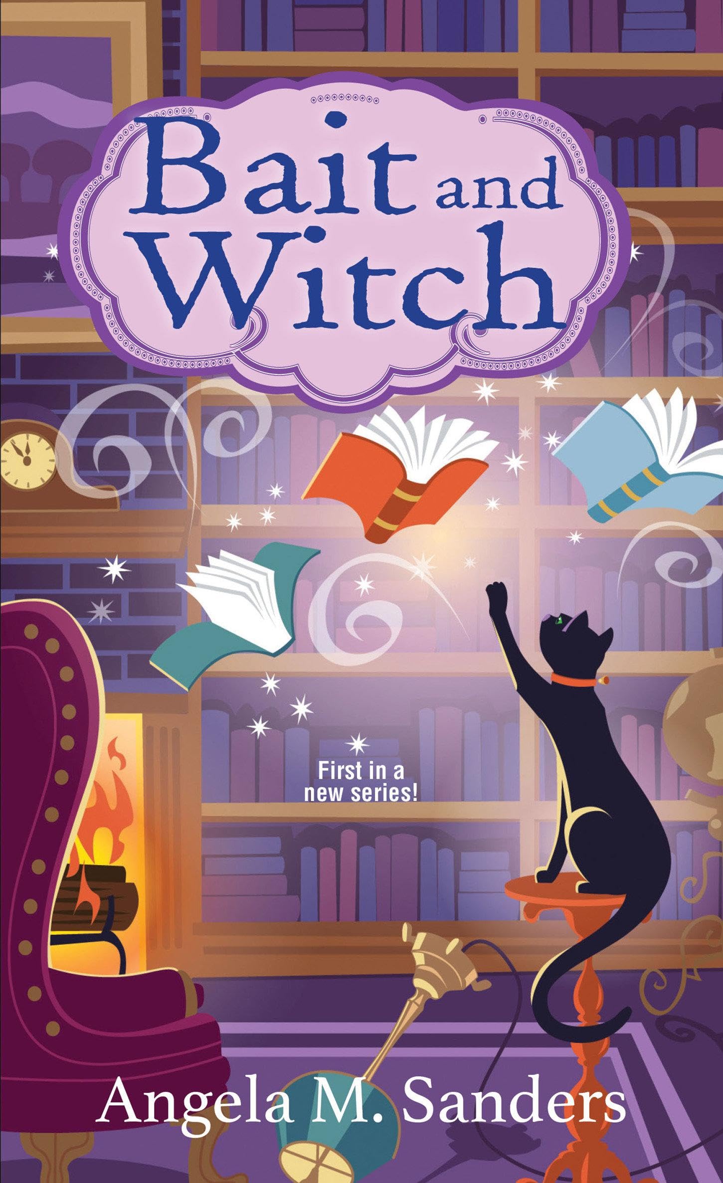 Bait and Witch (Witch Way Librarian Mysteries) By Angela M. Sanders