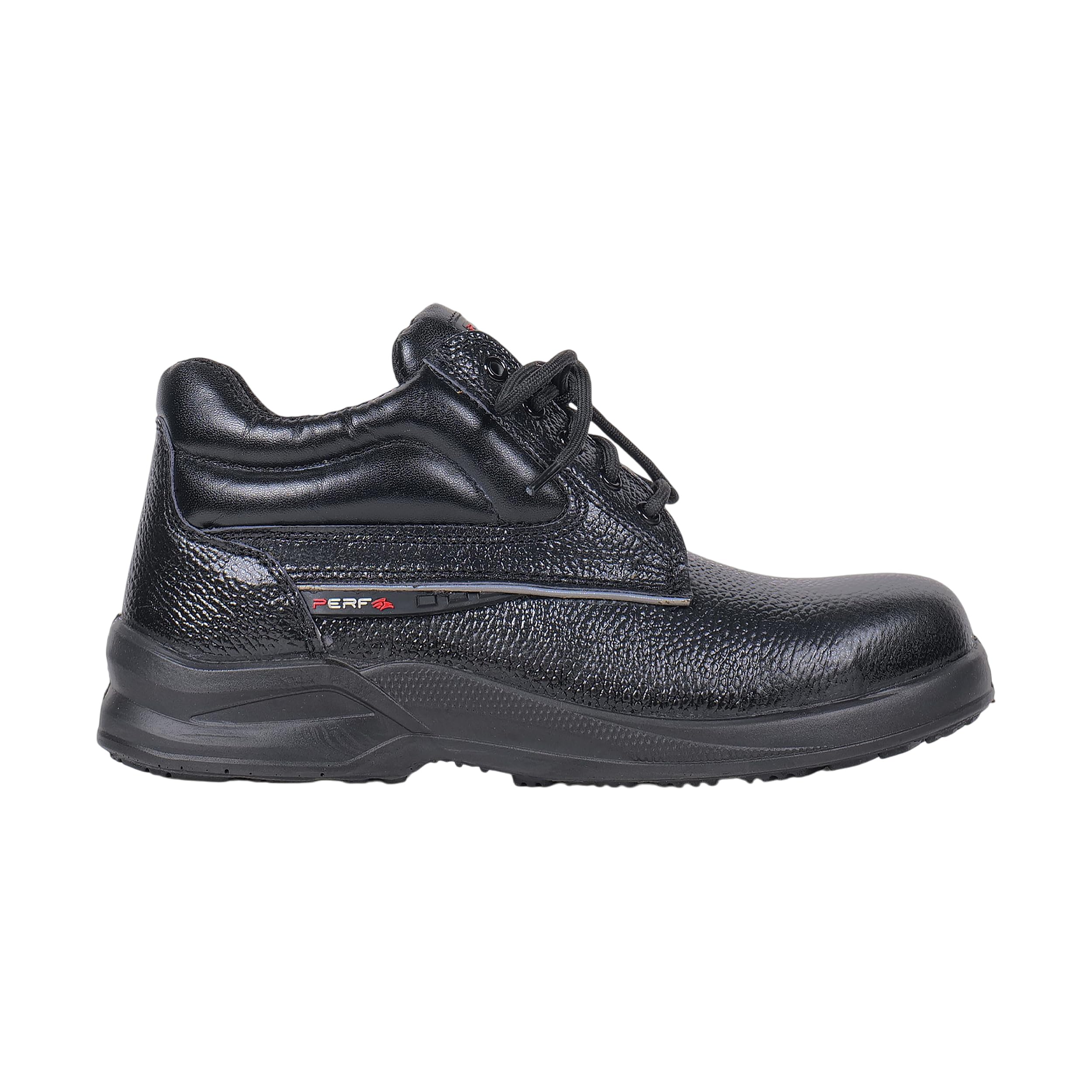 Turbo-X High Ankle Safety Shoes for Men | Steel Toe Cap | Anti-Puncture | Breathable Leather | Oil Resistant | Lightweight Industrial High Ankle Work Shoes-image-34