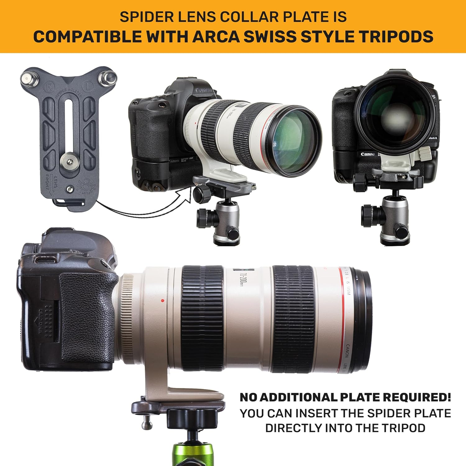 SPIDER HOLSTER – SpiderPro Mirrorless Dual Camera System v2 for Carrying TWO Professional Cameras and Heavy Gear Featuring Belt with Built-In Self-Locking Camera Holsters for Quick-Draw Camera Access