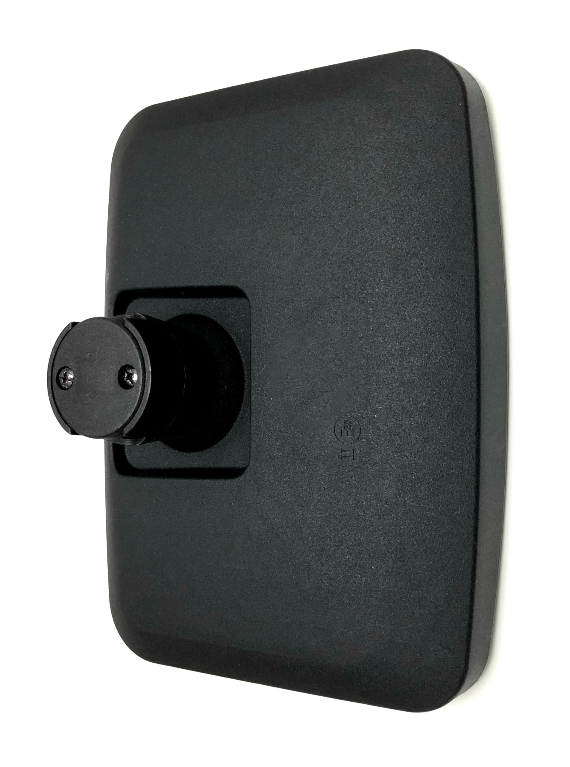 2 espejos retrovisores exteriores 295 x 220 mm Ø14-23 mm R1200 E20 para JOHN DEERE Tractor Excavadora Camión (2, 295 x 220 mm)