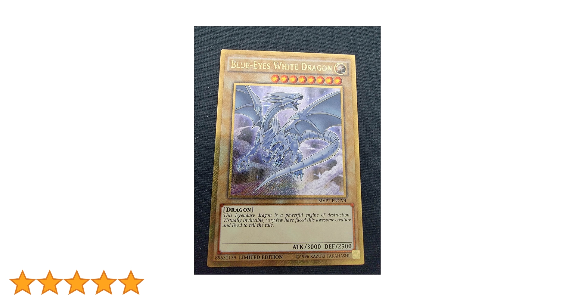 Amazon.co.jp: Blue-Eyes White Dragon - MVP1-ENGV4 - The Dark