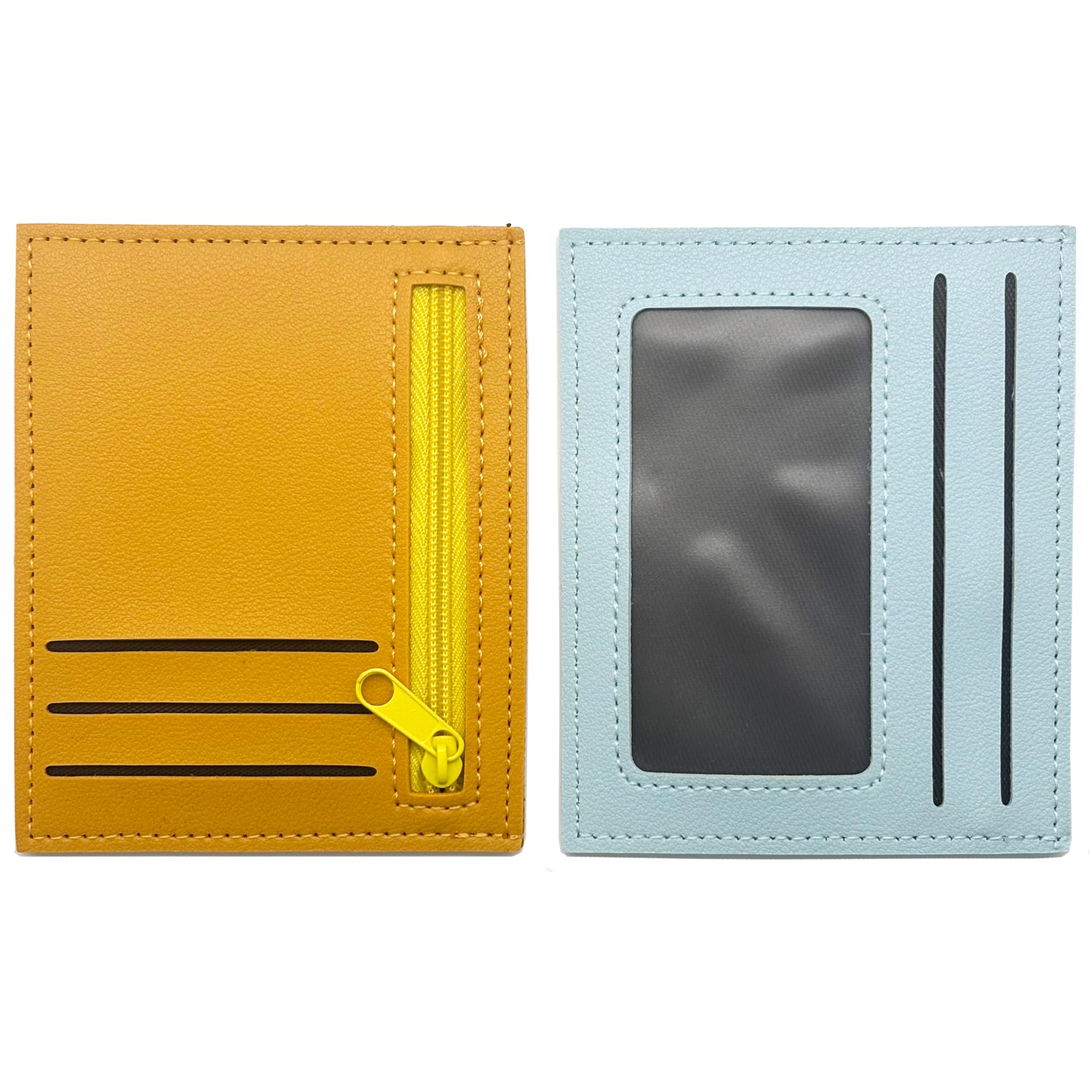 GEMGIMY Slim Minimalist Card Holders Set of 2, Credit Card Holder, Slim Wallets for Front Pocket-Slim, Stylish for Men and Women