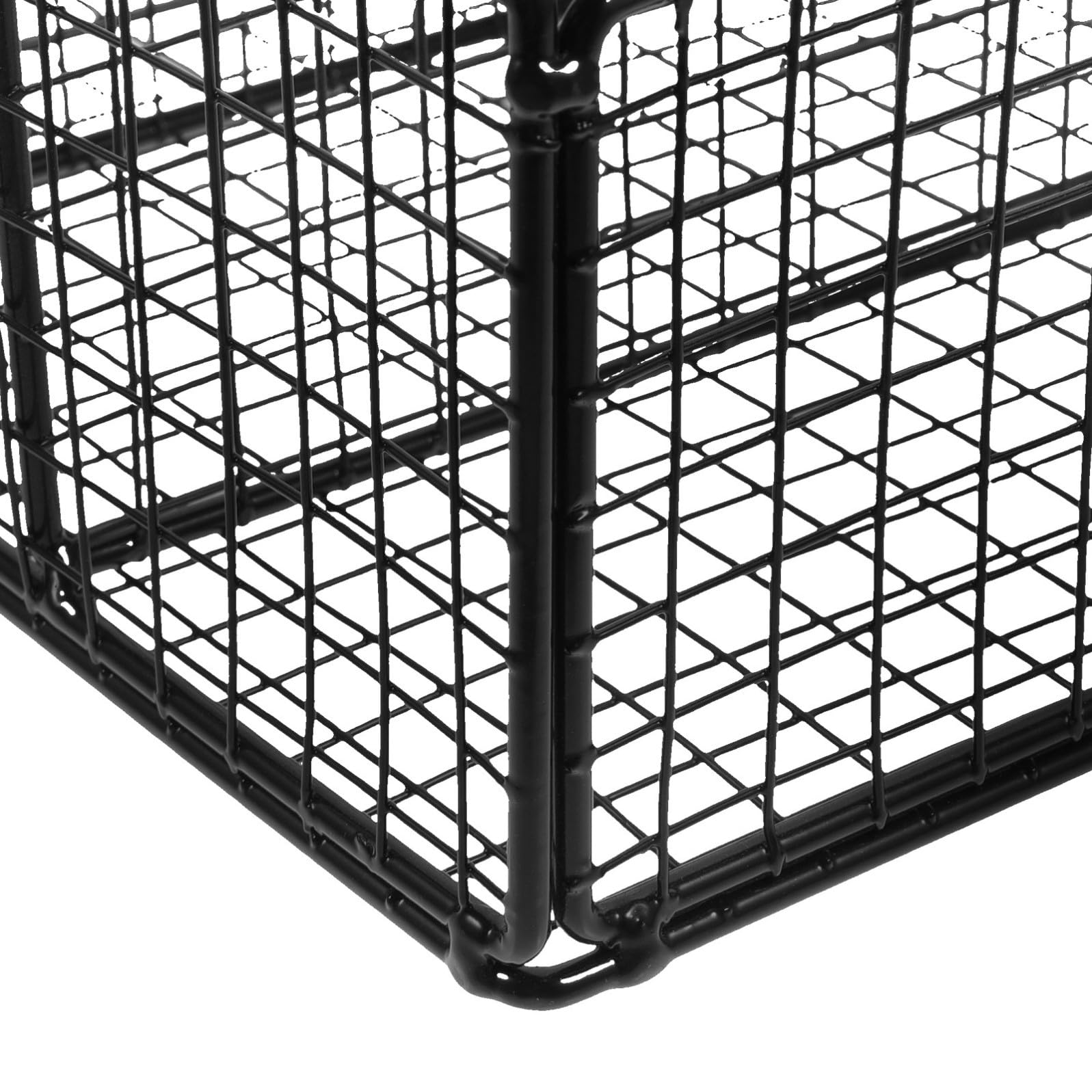Scaffale per Libri da Scrivania in Ferro Nero Contemporaneo, Grande Capacità e Organizzatore per Documenti, per Ufficio e Soggiorno
