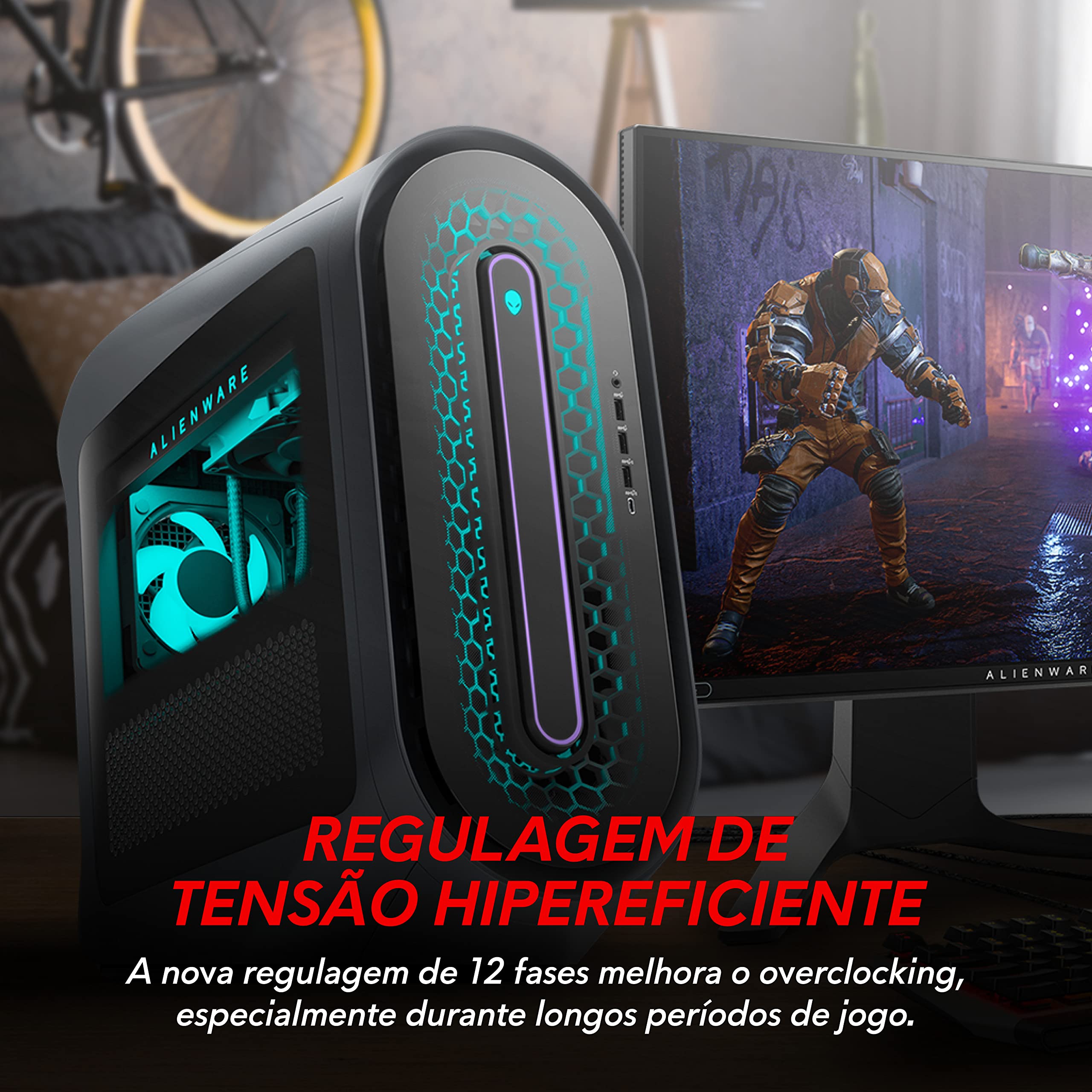 Computador Desktop Dell Alienware Aurora R15 i1300-A30P 13ª 