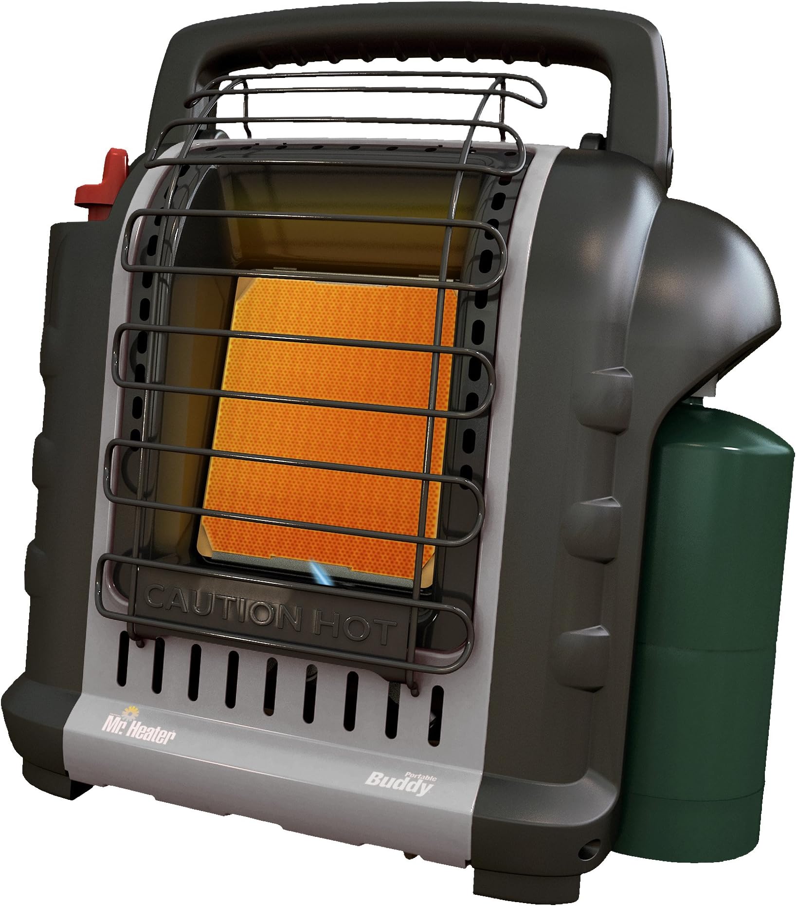 Mr. Heater F232017 MH9BXRV Buddy Grey Indoor-Safe Portable RV Radiant Heater (4,000-9,000-BTU)