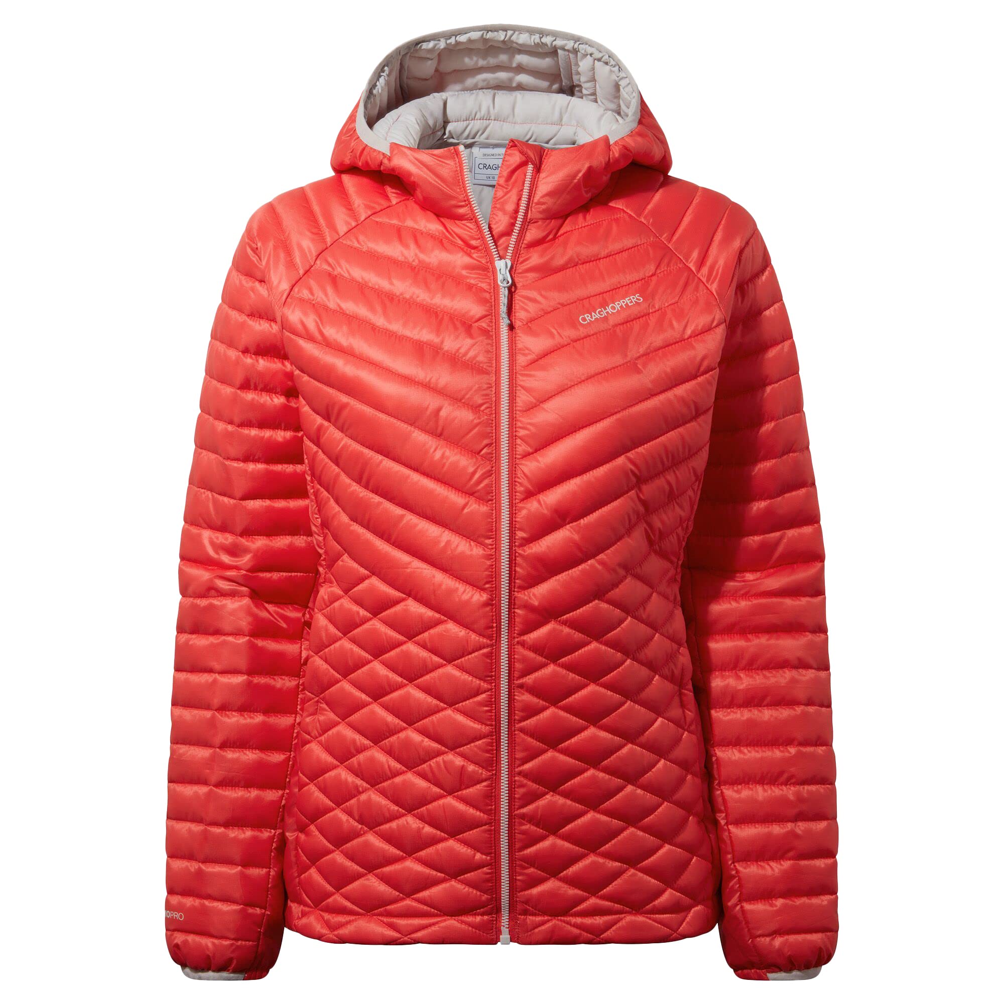 Craghoppers Women's Red Expolite Thermal Smartdry Hooded Coat