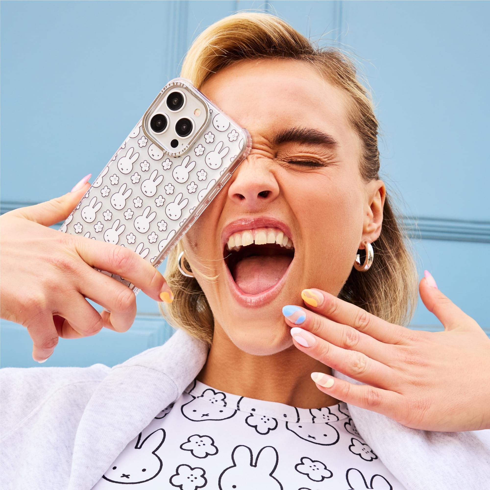 Skinnydip Custodia per iPhone 15 PRO Max - Rainbow Custodia Protettiva Antiurto per iPhone per Ragazze, Bambini e Adulti, Design Carino, Sottile e Leggera, AntiGraffio, Realizzata