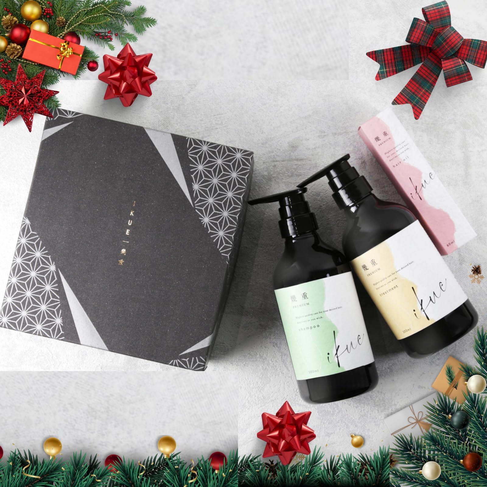 Amazon | IKUE 幾重プレミアムシャンプー&トリートメント プレミアム