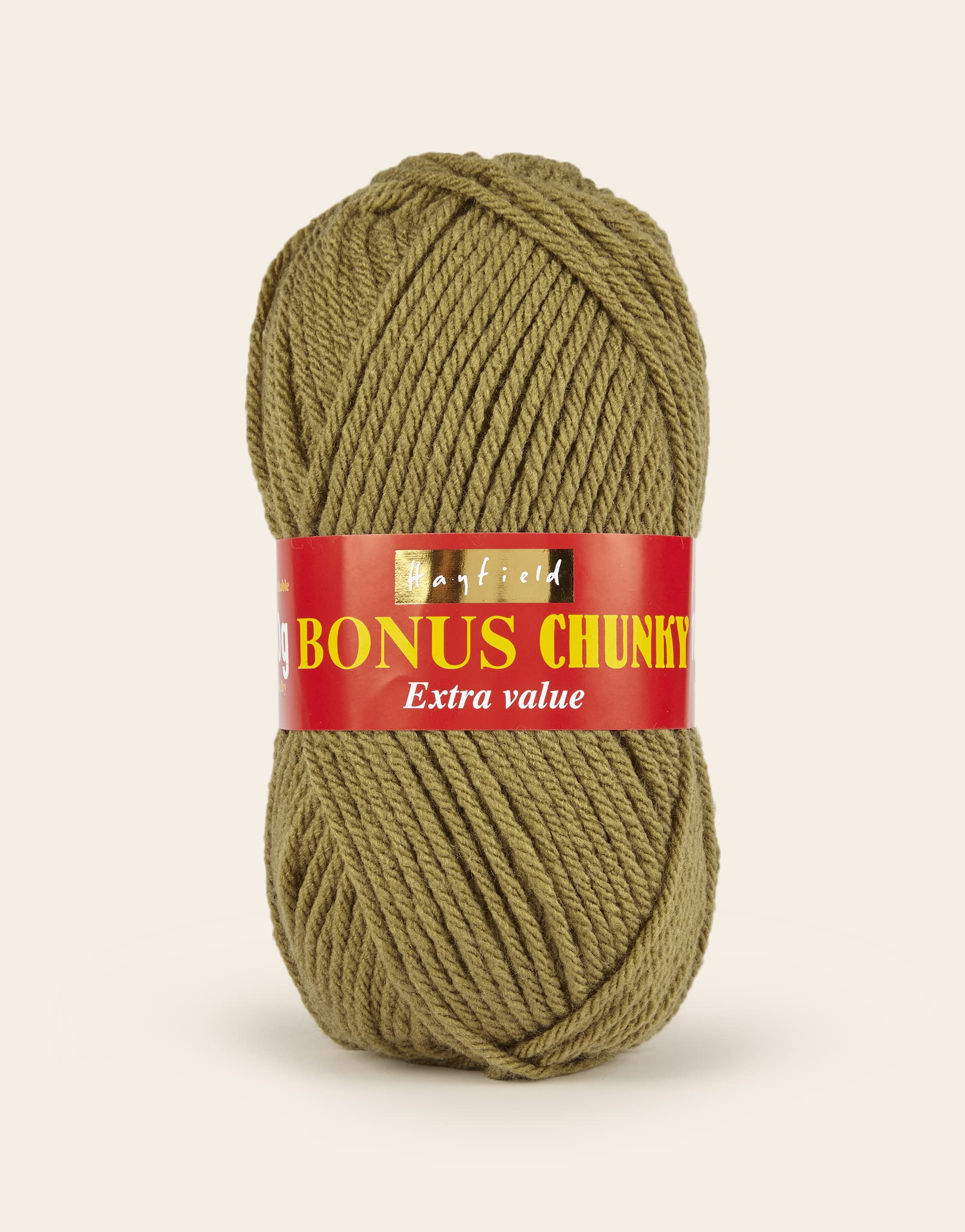 Sirdar Hayfield Olive Green Bonus Yarn - 100g Chunky