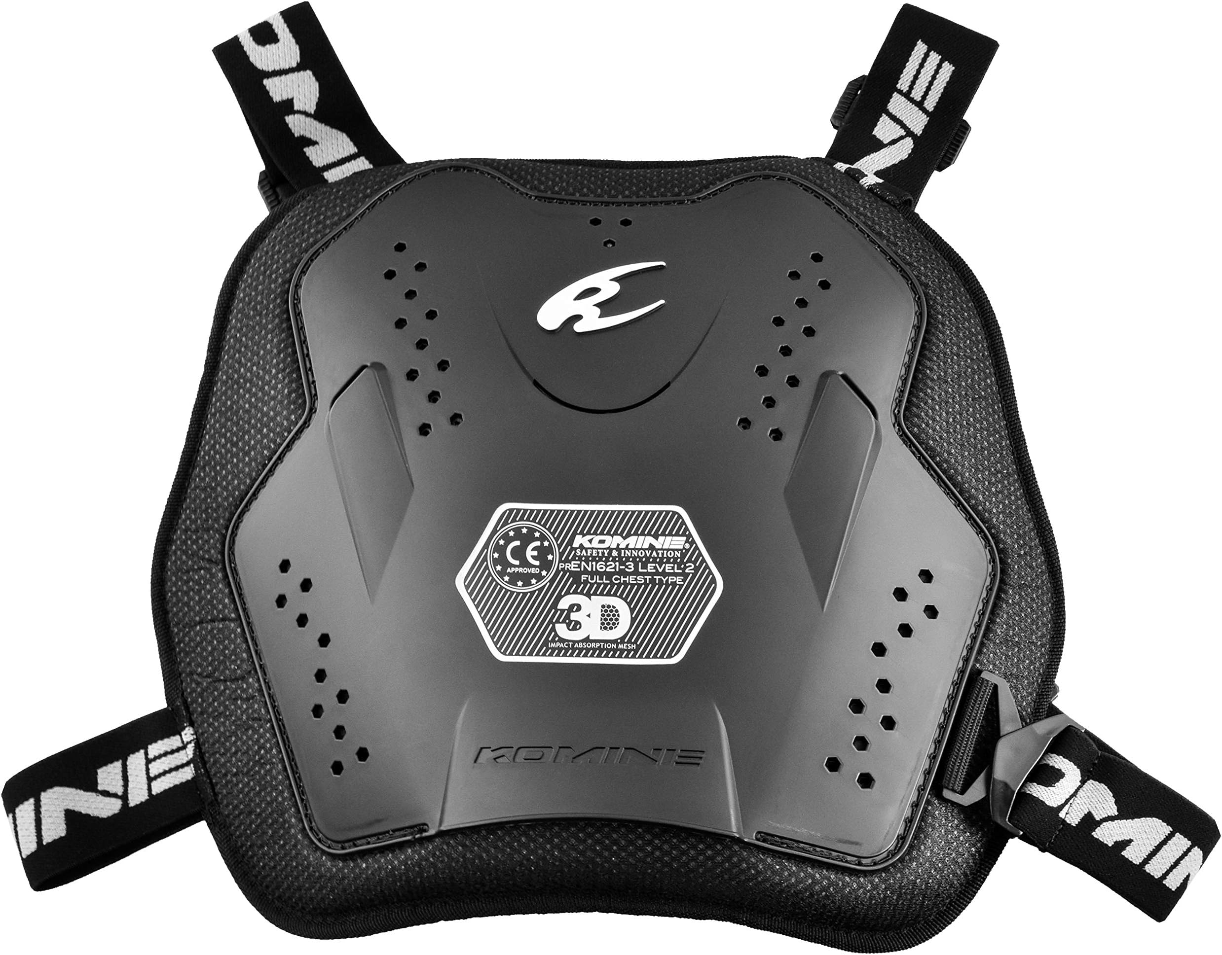 Amazon コミネ(KOMINE) バイク用 CEレベル2マルチチェストプロテクター SK809 1120 CE規格レベル2 胸部