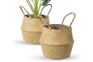 Seagrass Pot for Fake Tree