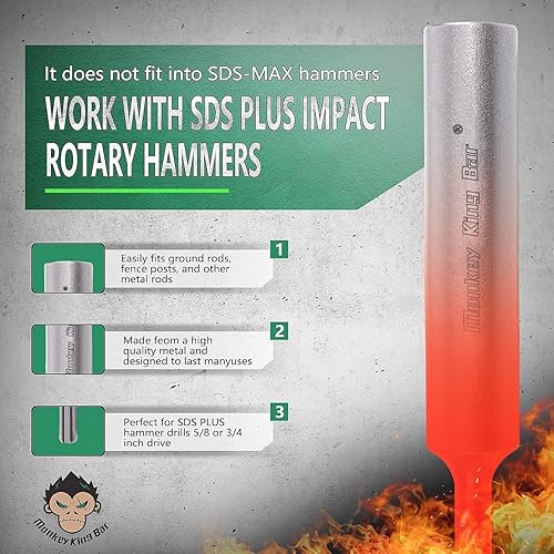 Miniatura 4 de sds juego de destornilladores de varilla de tierra