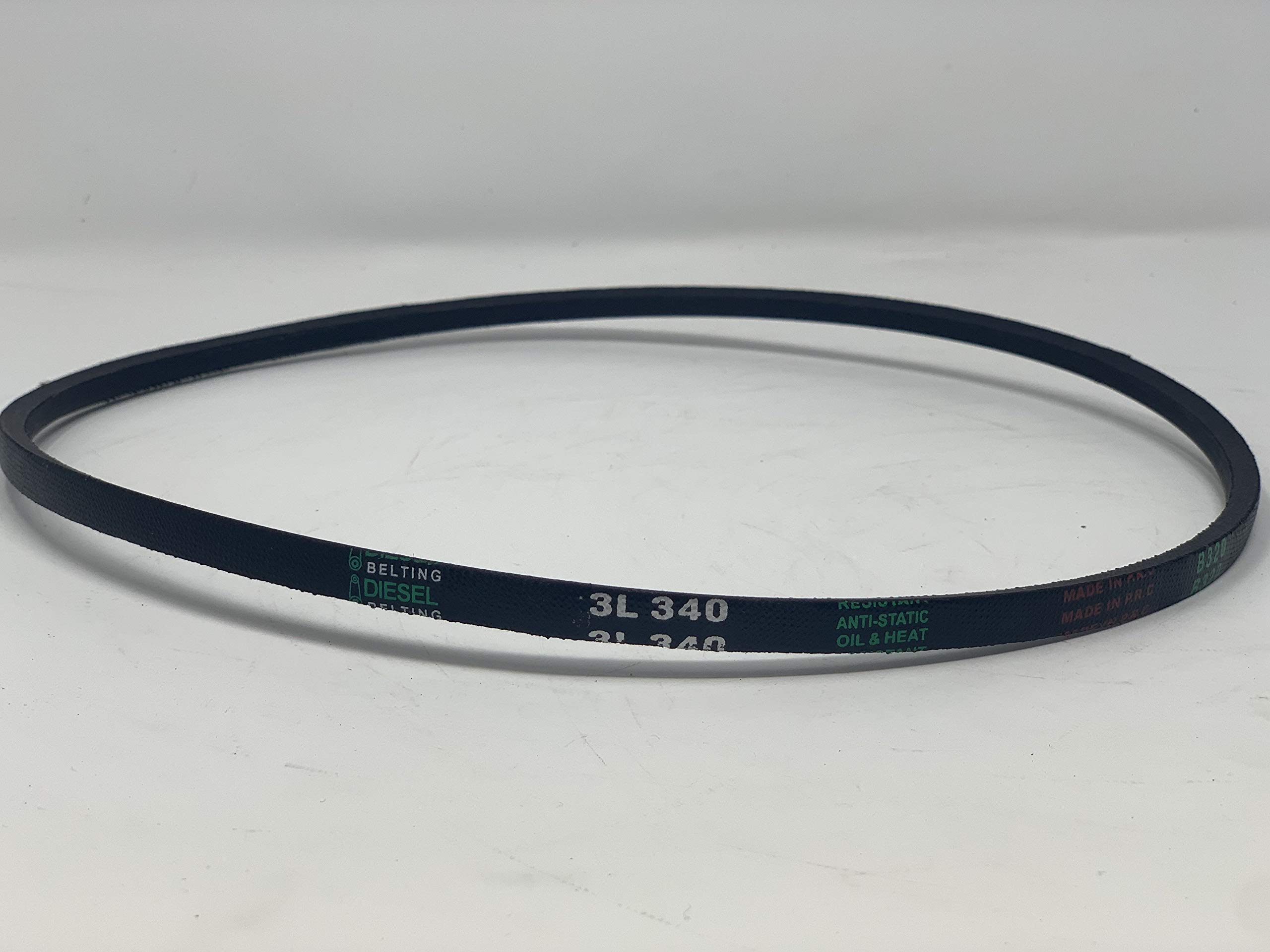 3L340 V-Belt 3/8in x 34in Outside Circumference FHP Wrapped