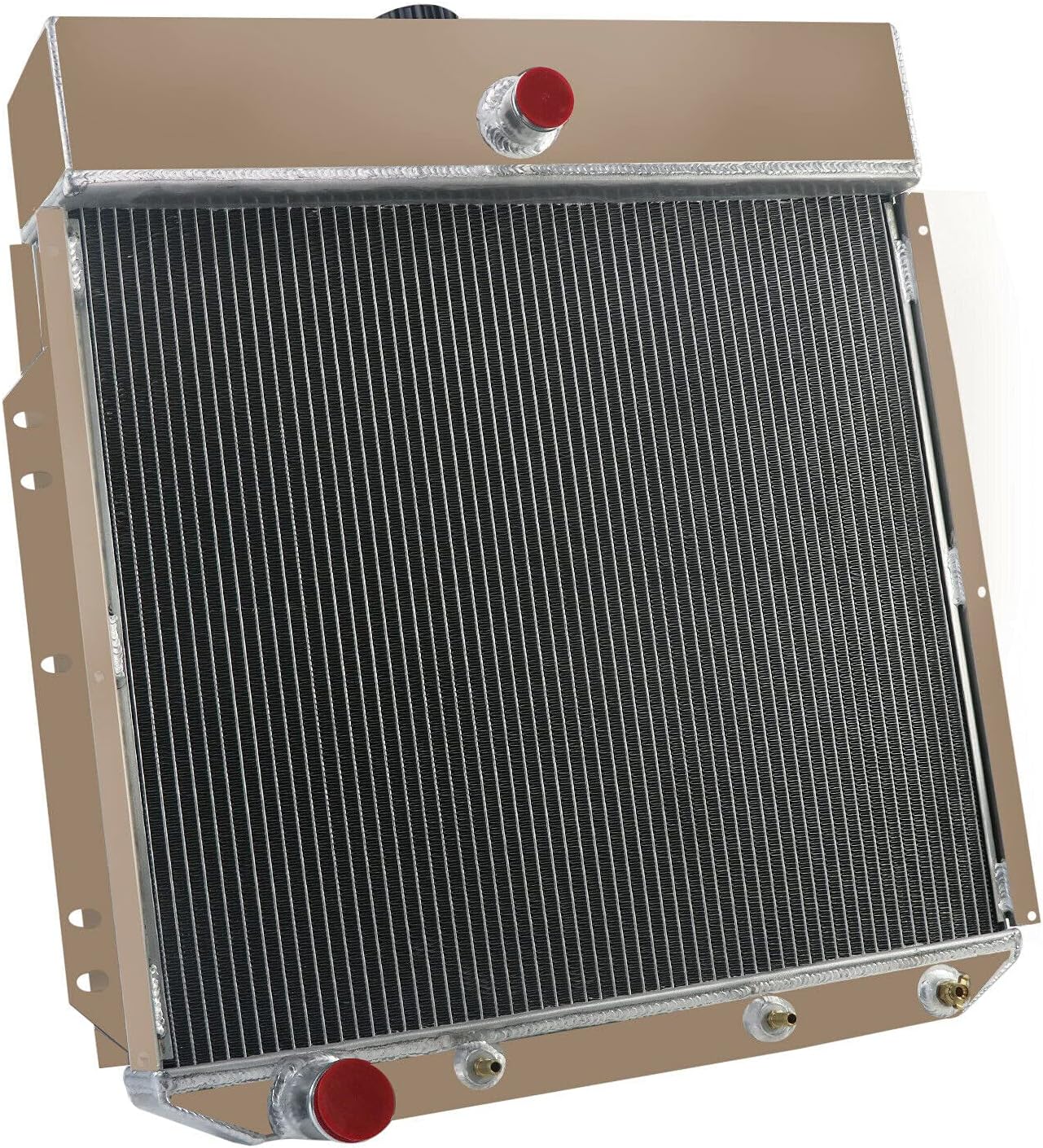 3 Row Aluminum Radiator For 1953-1956 Ford F100 F250 F350 Truck 3.5-4.4L I6 V8