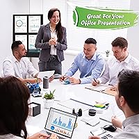 Vista 5 de Tabla de espuma, paquete de 10 tablas de espuma de 20 x 30, tablero de espuma negra, tablero de espuma de presentación, tabla de montaje sin ácidos