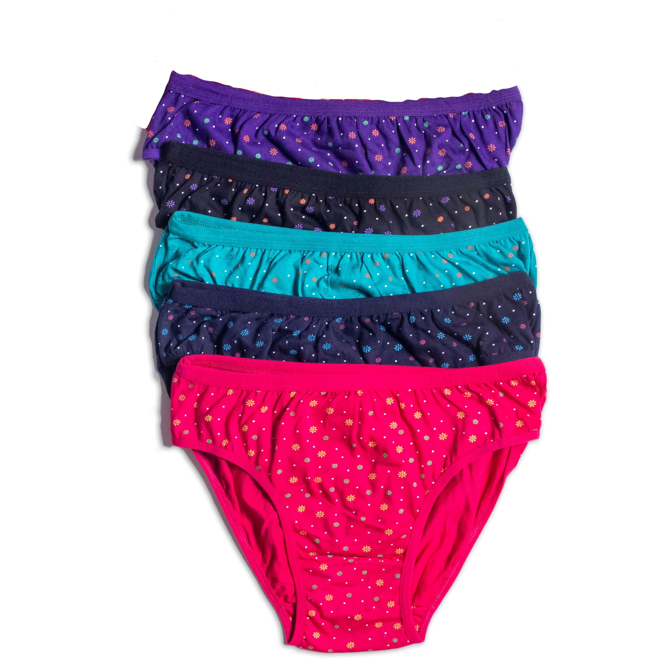 Womens Hipster Panties Innerwear Combo Ladies Printed Cotton Briefs Underwear Multicolor-image-37