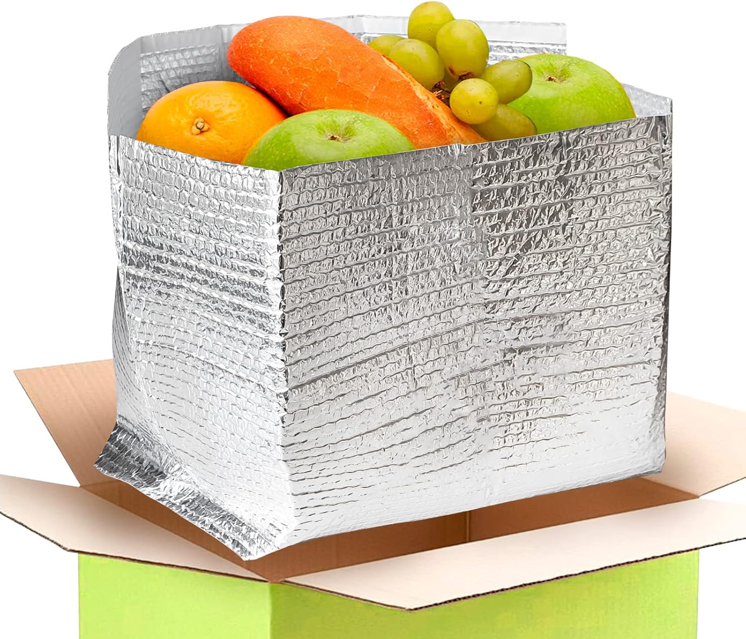 ABC Pack of 25 Thermal Box Liners for 8x8x8 Box Size