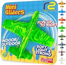 Foam Airplanes - Easter Basket Stuffers for Kids All Ages 4 5 6 7 8 9 10 Year Old - Best Toy Gift - Boy Toys Basket Stuffer Gifts - Fun Easter Gifts for Boys & Girls Party Favors - Air Plane Gift Idea