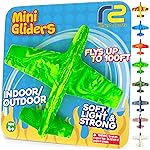 Foam Airplanes - Stocking Stuffers for Kids All Ages 4 5 6 7 8 9 + Year Old - Best Toy Gift - Boy Toys Stocking Stuffer Gifts - Air Plane Gift Idea - Easter Basket Gifts for Boys & Girls Party Favors