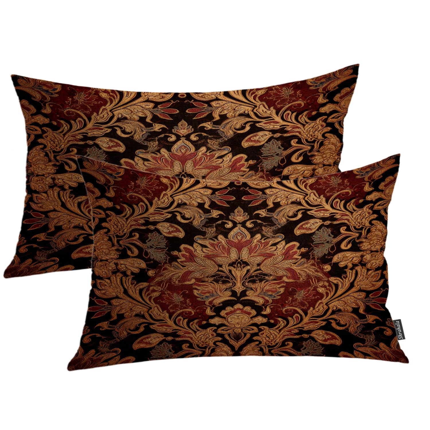 Housses de coussin Shrahala double face pour rénover vos vieux coussins 30x50