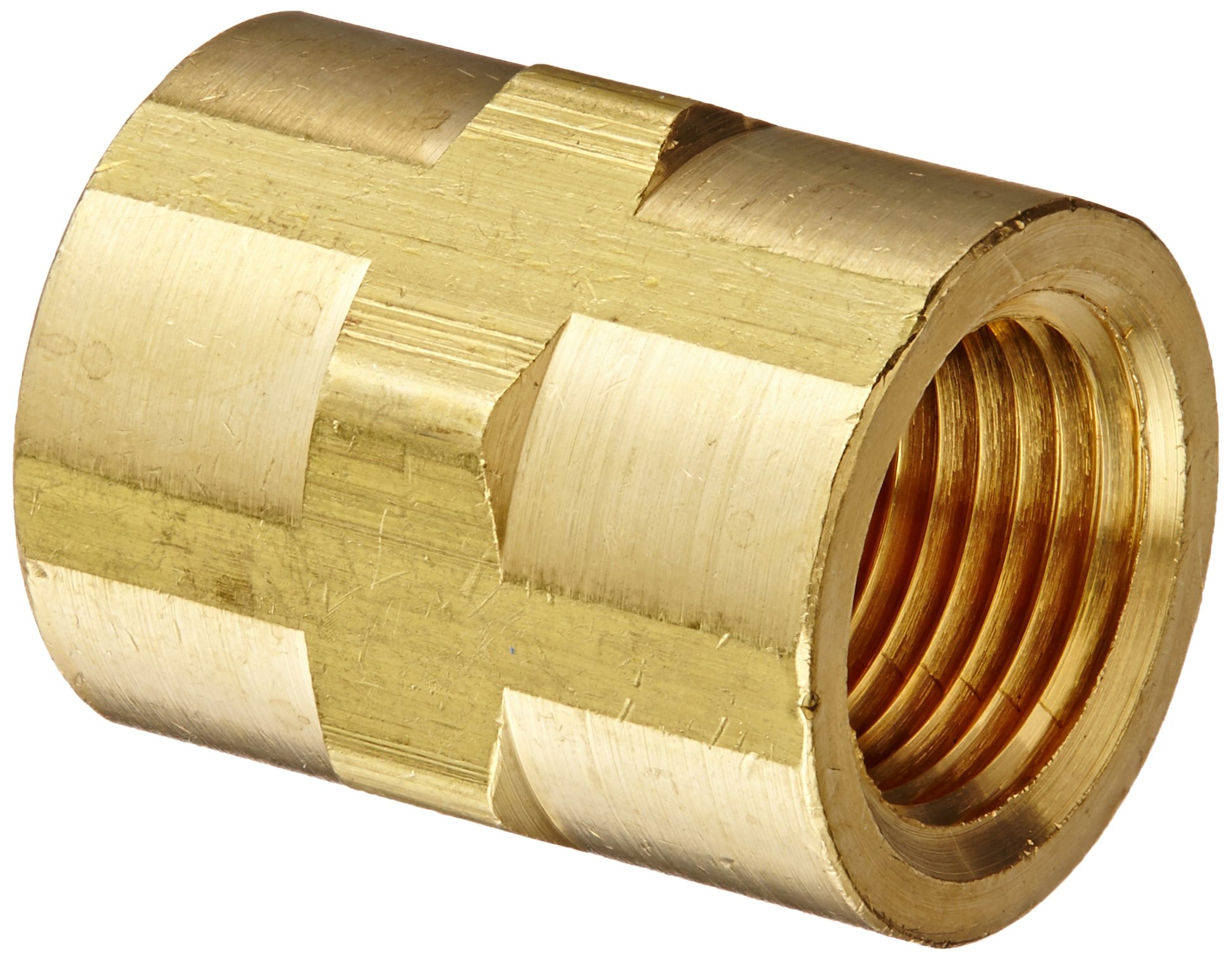 Eaton Weatherhead 3300X6 Brass CA360 Fitting, Coupling, 3/8