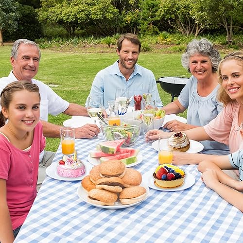 Miniatura 7 de Molde de silicona redondo de 4 pulgadas para hornear, 3 moldes de silicona grandes antiadherentes, molde de hornear de 6 cavidades para sándwiches