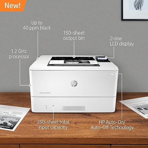 Miniatura 2 de HP - Laserjet Pro M404dn - Impresora láser monocromática con Ethernet integrado e impresión de doble cara, Negro talla única