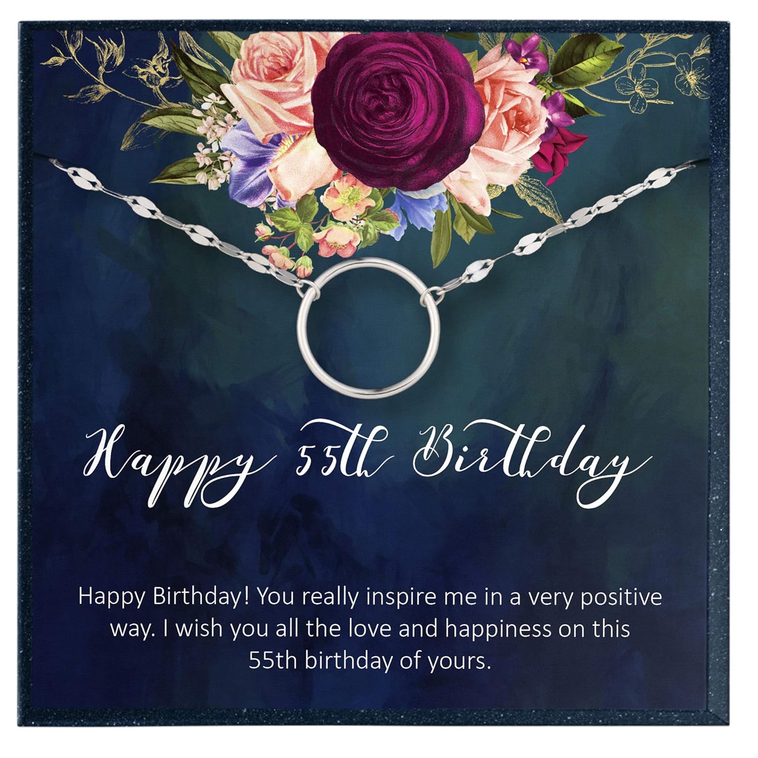 55th Birthday Gift for 55 Year Old Woman Birthday Bracelet Gifts