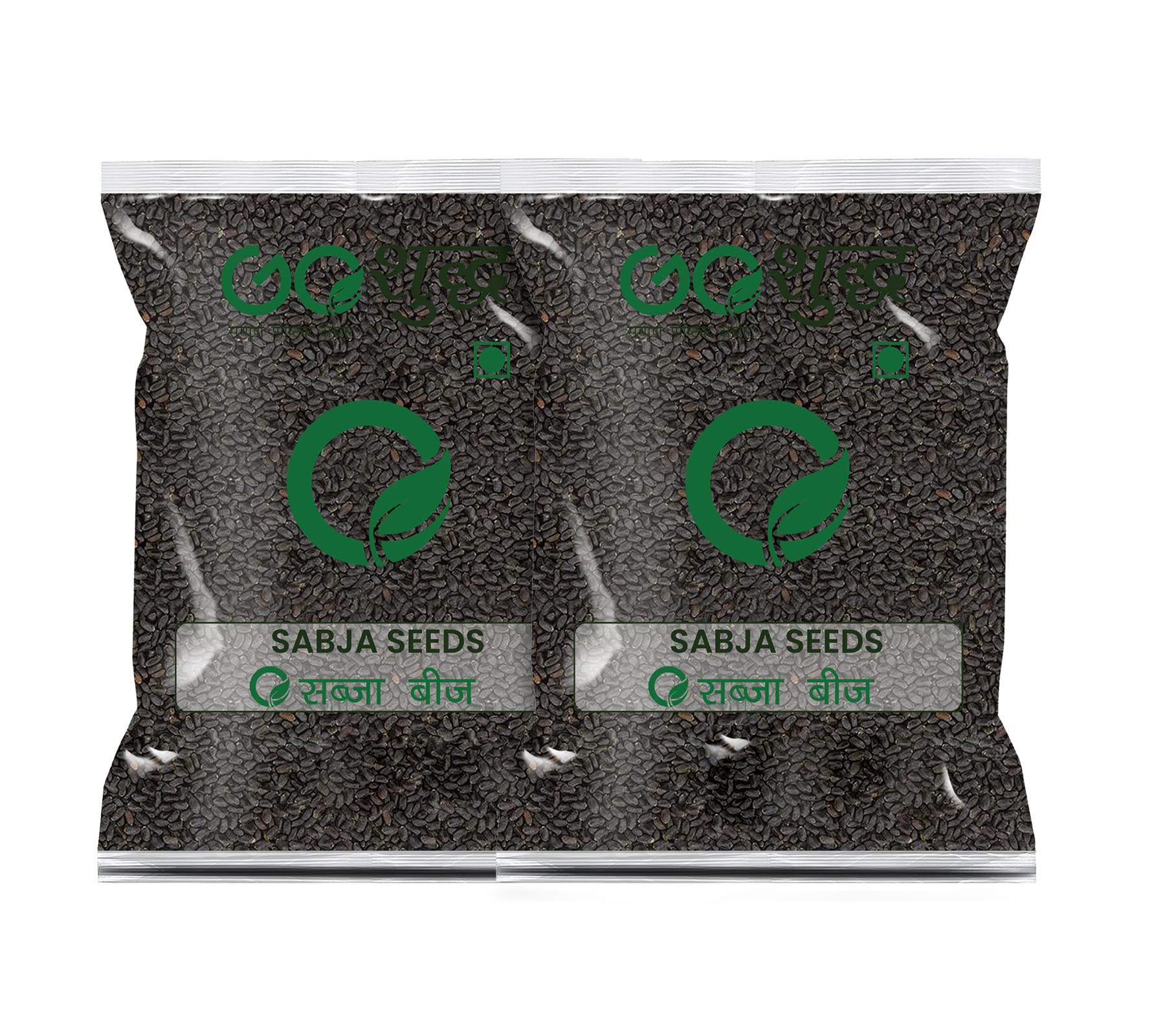 Goshudh Sabja Seeds (Basil)-500gm (Pack of 2)