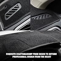 Vista 3 de Tapete para cubierta de salpicadero compatible con Altima 2007-2012 (negro)