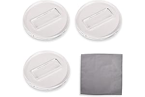 Blue Akilades 4" Clear Piano Caster Cups for Grand Piano and Baby Grand Piano