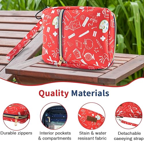 Miniatura 4 de ATDIAG Bolsa vacía para botiquín de primeros auxilios para niños, ideal para el coche, el hogar y los viajes