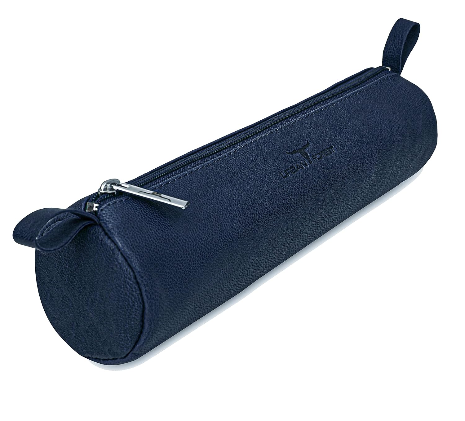 URBAN FOREST Leather Toby Blue Casual Pencil/Utility Pouch For Boys