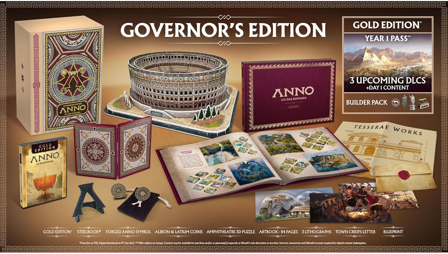 ANNO 117: PAX ROMANA – GOVERNOR’S EDITION, PlayStation 5 ANNO 117: PAX ROMANA – GOVERNOR’S EDITION, PlayStation 5