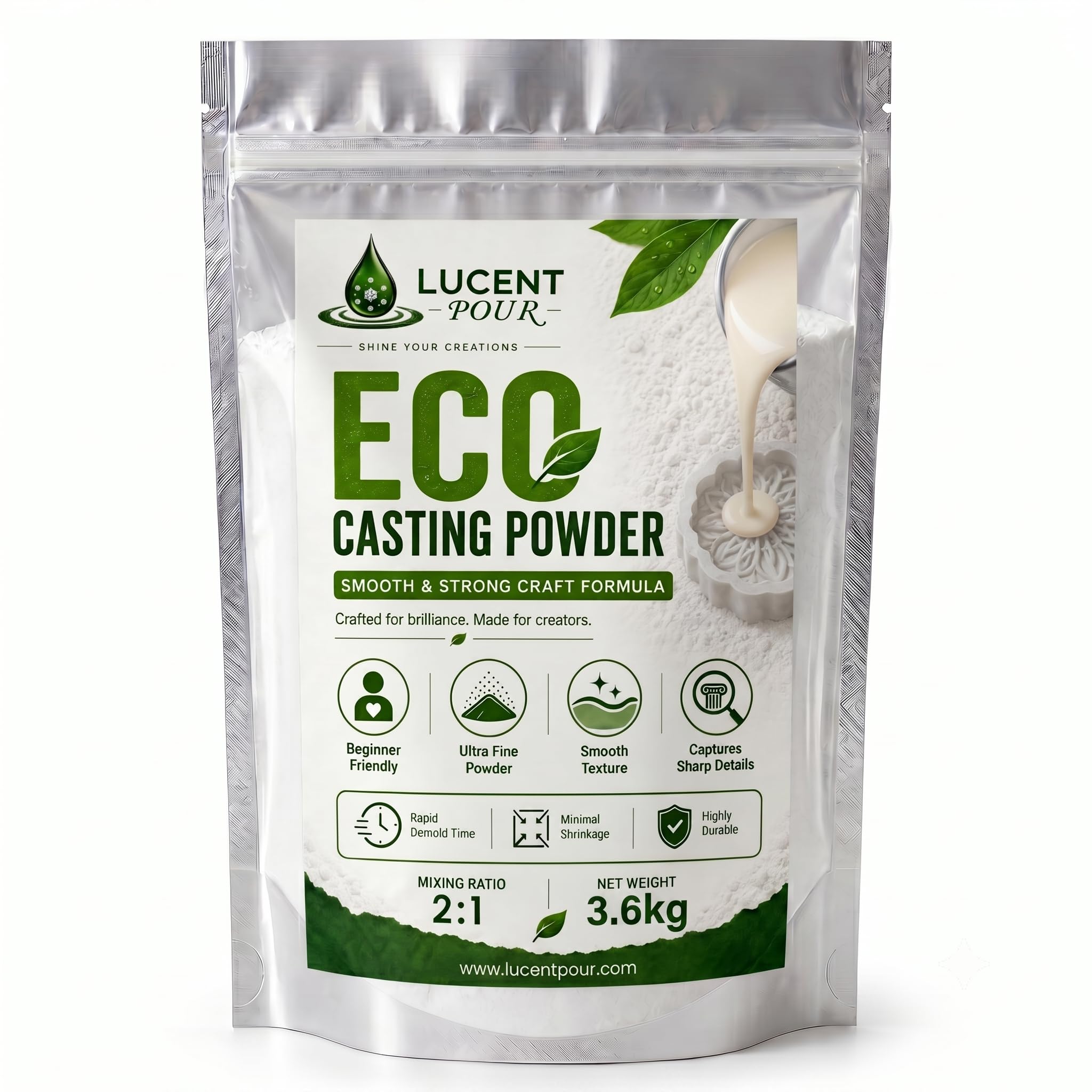 Eco Casting Powder - Create Stunning Crafts! -10 Eco Casting Powder - Create Stunning Crafts! -10