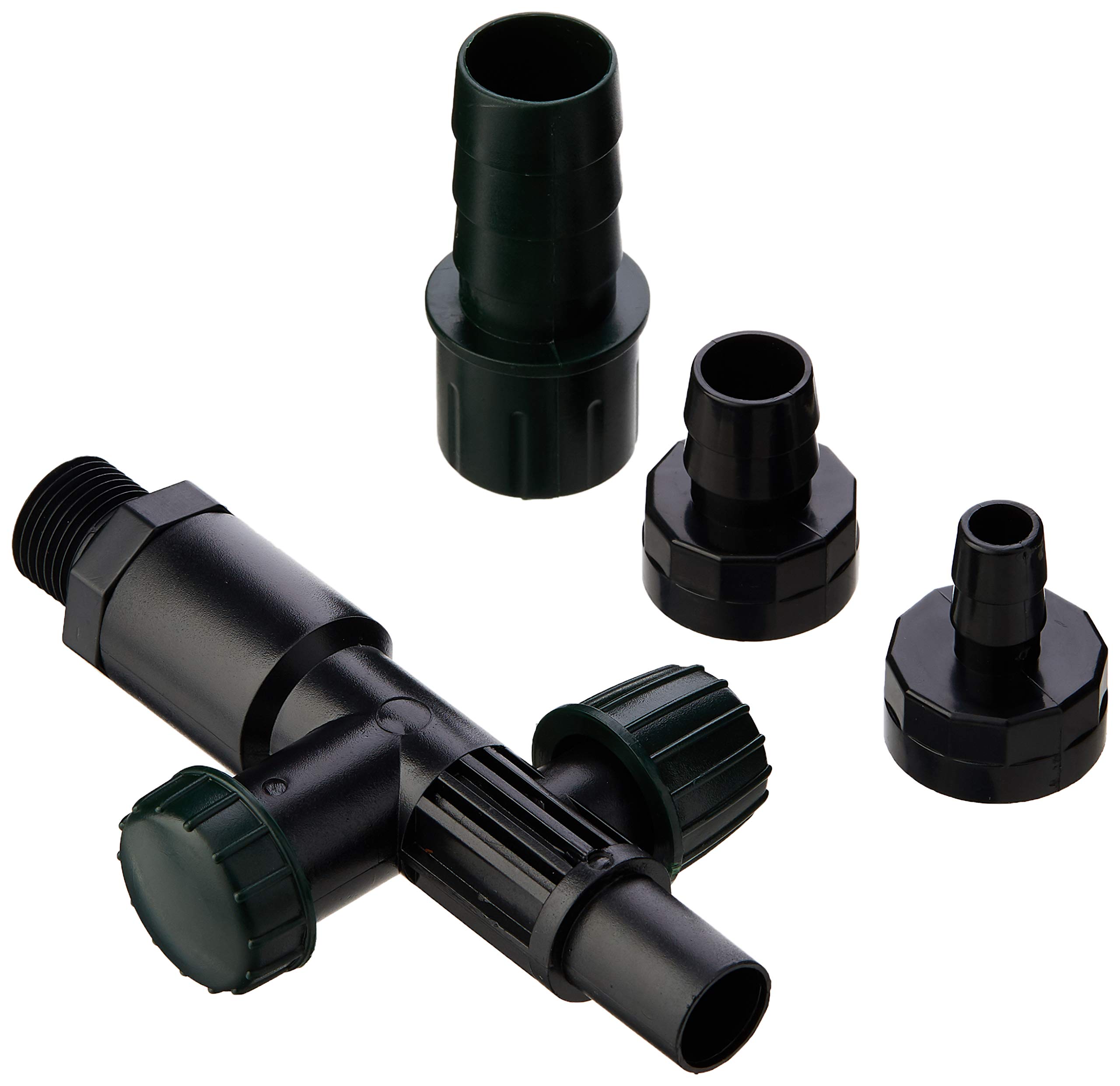 Blagdon Minipond 2000 T piece & fittings, Replacement fittings for the minipond 2000 pump, Black/Green