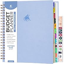 Clever Fox Budget Planner & Monthly Bill Organizer Notebook Letter Size Bill Notebook Organizer Monthly Payment Tracker, 9.811.1" Lavender