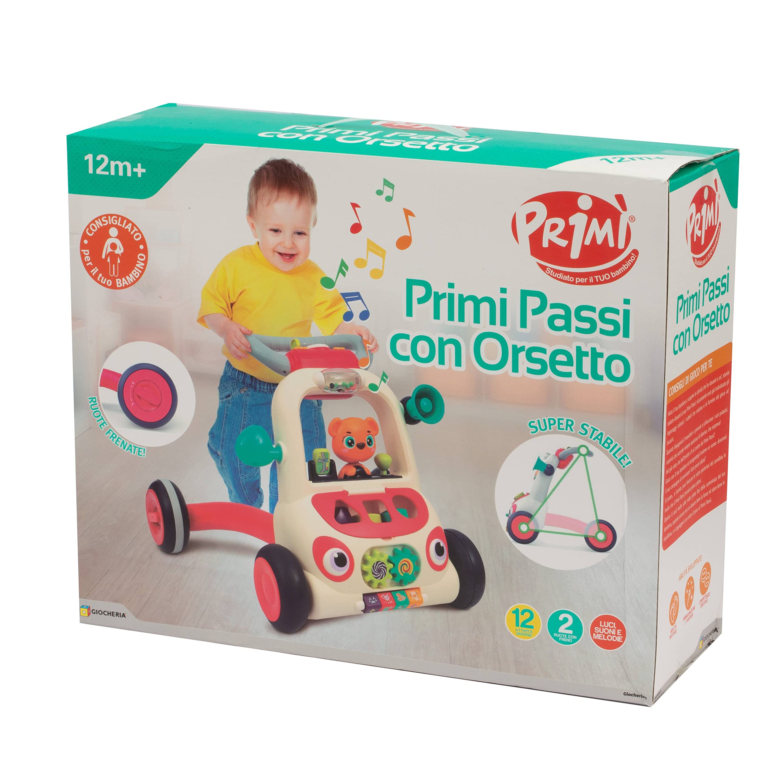 Giochi Preziosi Primì Primi Passi con Orsetto PRR00000