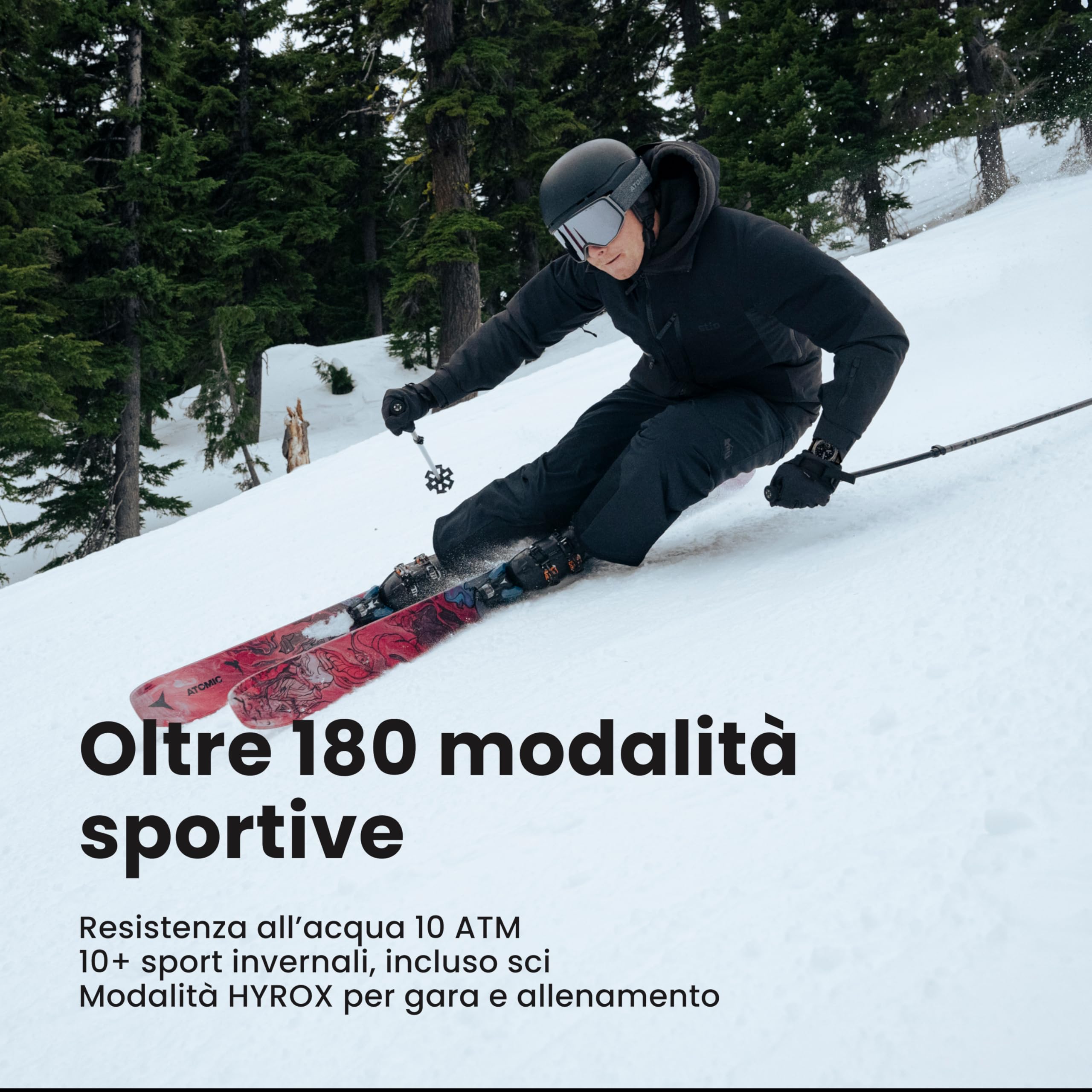 Amazfit T-Rex 3 Pro Smartwatch Outdoor 48mm Display AMOLED in Zaffiro, Ghiera in Titanio, GPS Dual Band, Mappe Offline, 25 Giorni di Autonomia, Torcia Integrata, 10 ATM, 180+ Modalità Sport