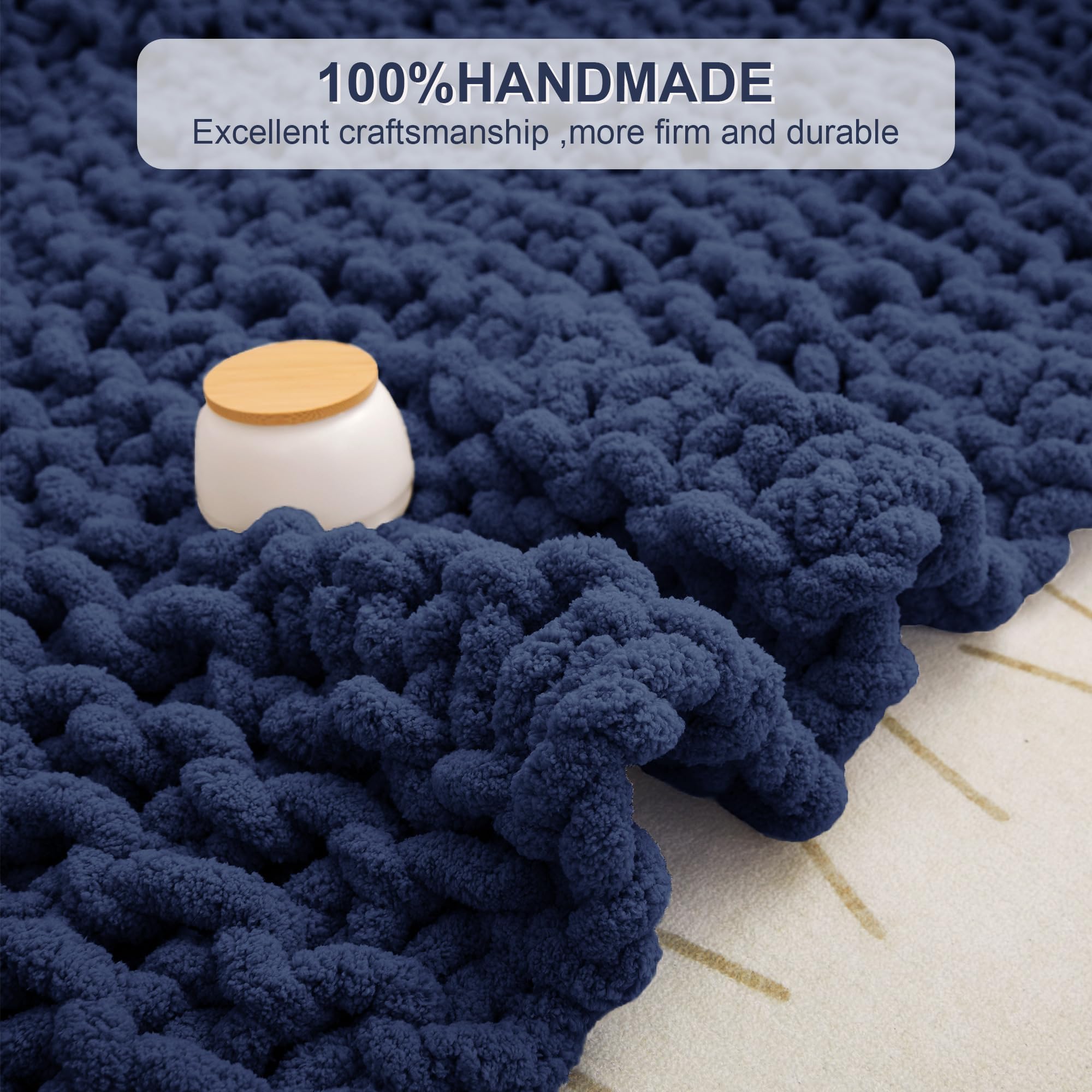 Chenille Blue 30cm, 50pcs.