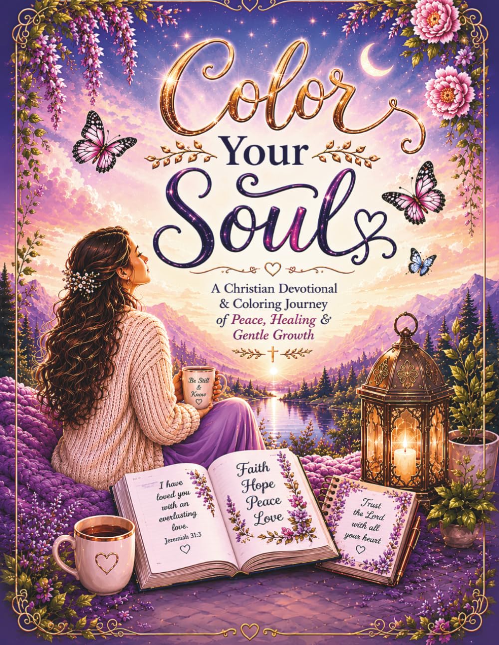 Color Your Soul: A Christian Devotional & Coloring Journey of Peace, Healing & Gentle Growth (The Color Your Journey Series)