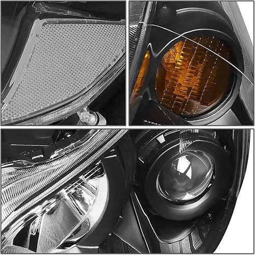 Miniatura 10 de Auto Dynasty Par de luces LED ámbar para montaje de faros delanteros compatibles con OutbackLegacy 10-14