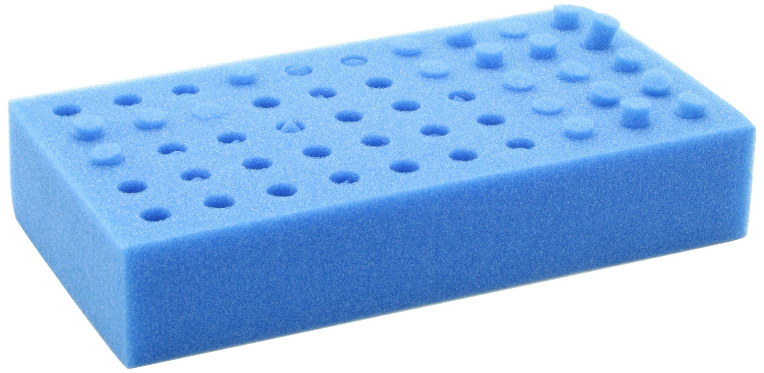 Thomas945272 Foam Test Tube Rack for 12mm Tubes, 50 Tube, Blue